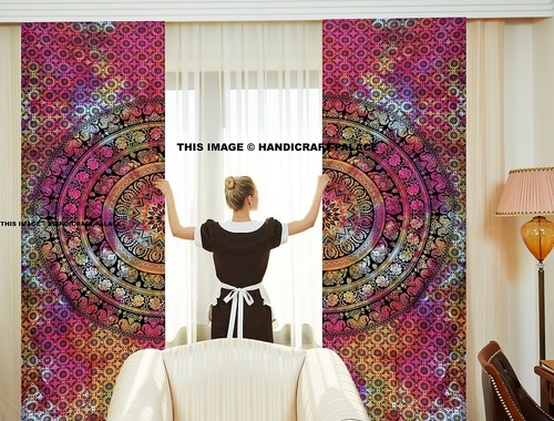 Rideau fenêtre mandala - de,