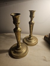 Paire de bougeoirs anciens