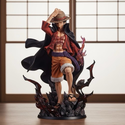 Figurine one piece monkey - figurine,
