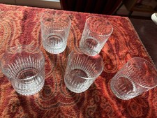 5 VERRES CRISTAL DE BACCARAT