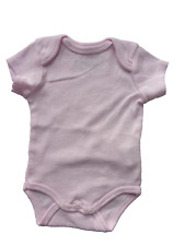 J25 Vêtement occasion BB Fille Bodie rose KIMADI N/1 MOIS