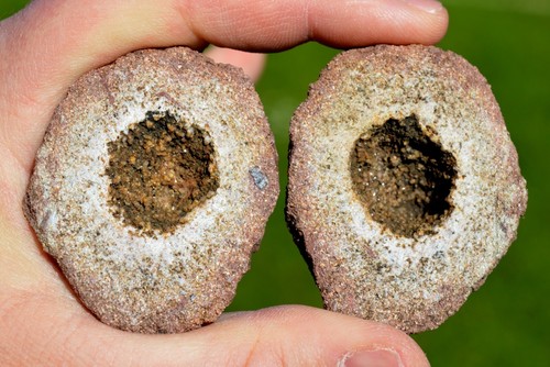 Géode grès quartz - géode, 112