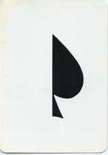  REPRODUCTION // THE DECK OF POSTCARDS // KEITH MILOW // ACE OF SPADES