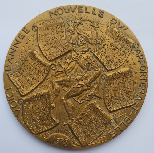 Médaille calendrier 1978 - 1978,