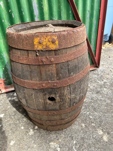 Tonneau bois ancien - bois,