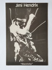Carte postale JIMMY HENDRIX , " Electricity # 1" , réf. X424