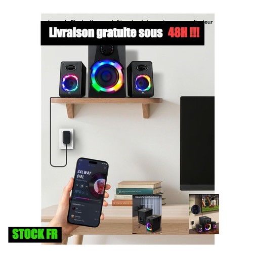 Enceintes bluetooth 40 - 2.1,