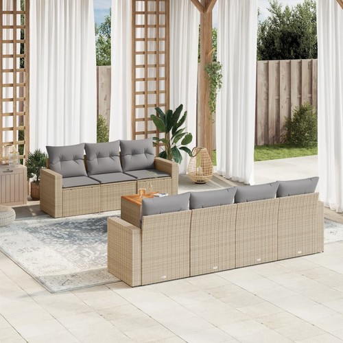 Salon jardin avec coussins - de,