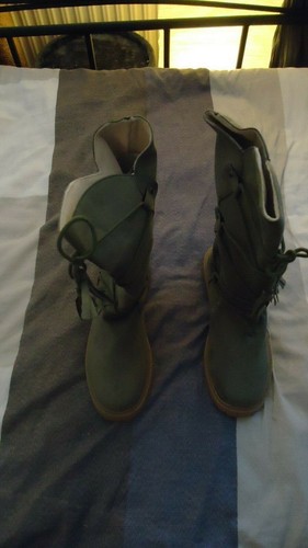 Bottes femme kaki taille 36 - bottes, femme,