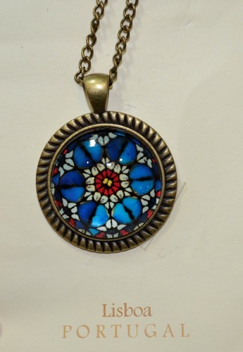 Collier long avec pendentif - long,