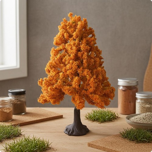 Arbre maquette feuillage - de,