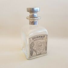 Carafe à Cognac de la Maison Les Étains Du Manoir bouteille verre et métal