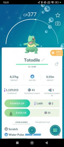 Totodile shiny kaiminus - shiny, /
