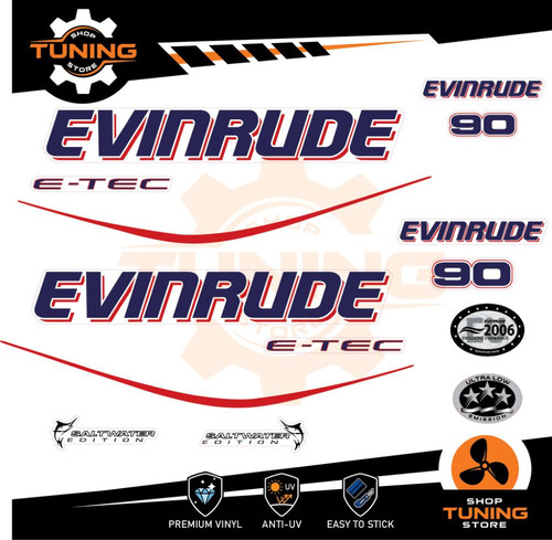 Kit autocollants pour moteur - pour,