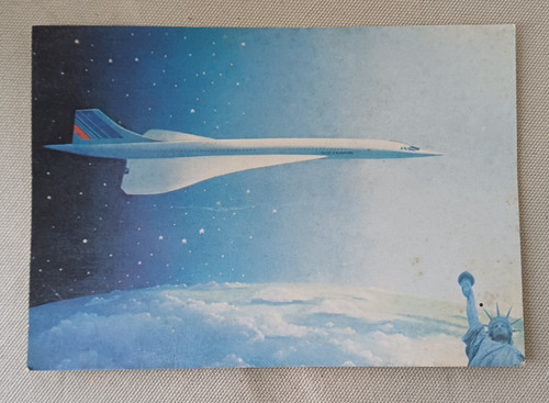 Carte postale concorde - postale,