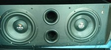 Caisson de basses Focal.   Double Subwoofer 25 Cms
