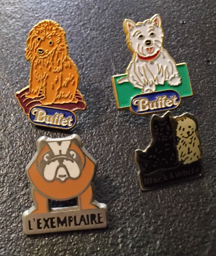 Pin lot 4 chiens - lot, de