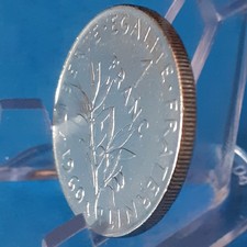 Pièce 1 franc semeuse nickel
