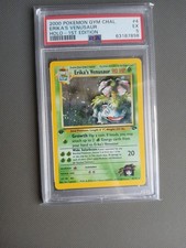 Carte Pokemon Erika's Venusaur