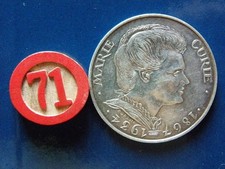 lot N° 71 piece 100 francs