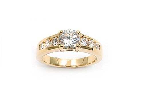 Bague t56 pavé diamant cz - pavé, de
