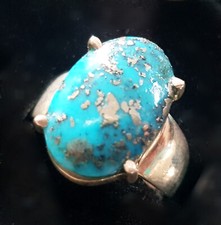 8,35g Rare bague Turquoise de