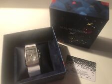 MAUBOUSSIN - Montre Chronographe « Force et Energie vitales »Acier sur Acier- 50