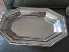 corbeille ou plat Gallia Christofle en métal argenté de style art déco  TBE