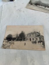 Cpa Chemin De Fer La Gare De Vendeuvre Sur Barse  Aube