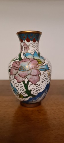 Vase cloisonné chinois - vase,