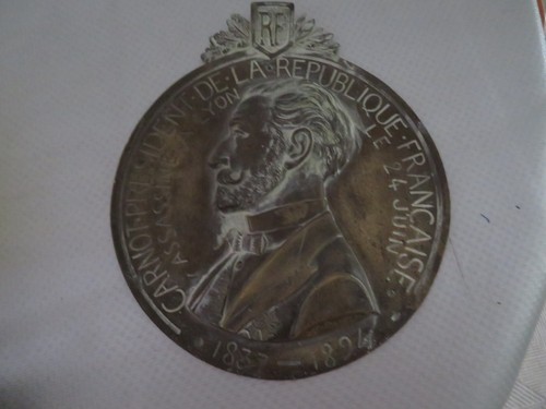 Rare plaque bronze president - rare ,