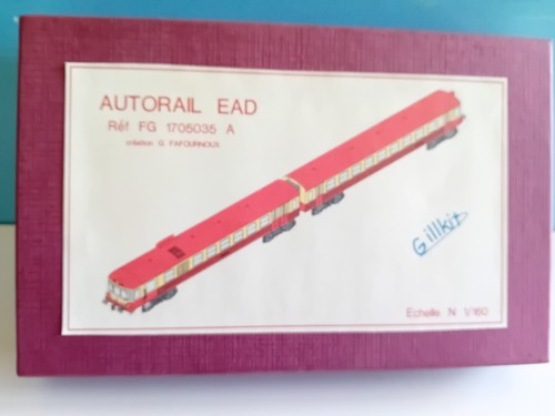 Autorail ead kit - ead, laiton