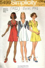 Patron De Couture Vintage 1973