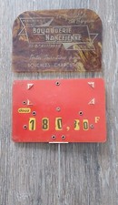 Etiquette de boucher /