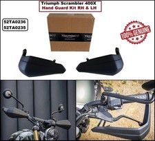 Kit de protège-mains LHS & RHS d'origine compatible avec Triumph Scramble 400...