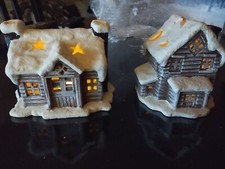 Maisons Lumineuses Bougies Leds