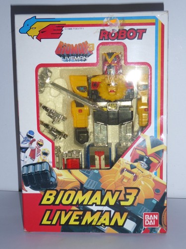Bioman liveman bandai - 3,