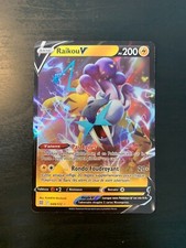 Carte Pokémon Raikou V 048/172 EB09 Epée & Bouclier Stars Etincelantes FR NEUF
