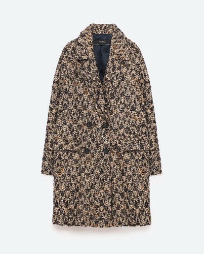 Manteau zara double boutonnage - manteau,