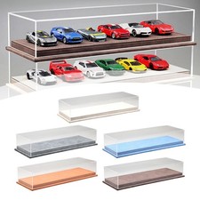 Vitrine en acrylique pour modèle réduit de voiture 1/64 pour collectionneurs
