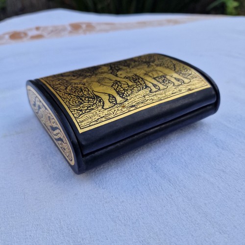 Coffret ancien bois boîte - coffret,