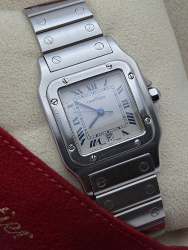 Vintage cartier santos galbée - vintage,