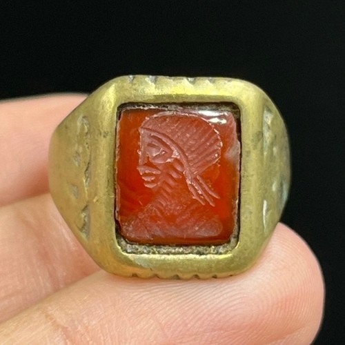 Ancienne bague romaine - , en