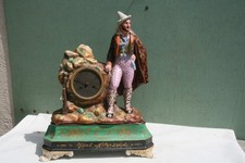 pendule en faience XIX ème