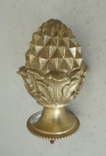 Boule d'escalier en bronze