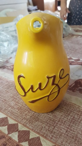 Carafe haute suze jaune - suze,