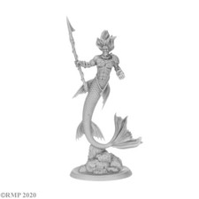 1 x  MERMAID RANGER MALE - BONES REAPER figurine miniature rpg sirene B5623