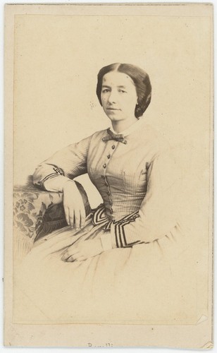Cdv circa 1865 léontine de - léontine,