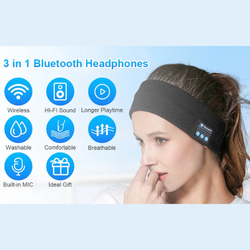Serre tête bandeau bluetooth - serre,