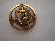 TROUPES PARA COLONIALES - INSIGNE BERET DORE - COINDEROUX